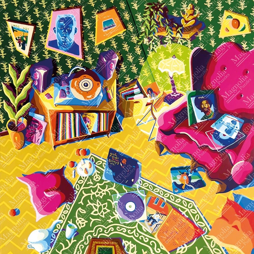 Puzzle 1023 Pièces Magnolia - Mandarin BebopMagnolia