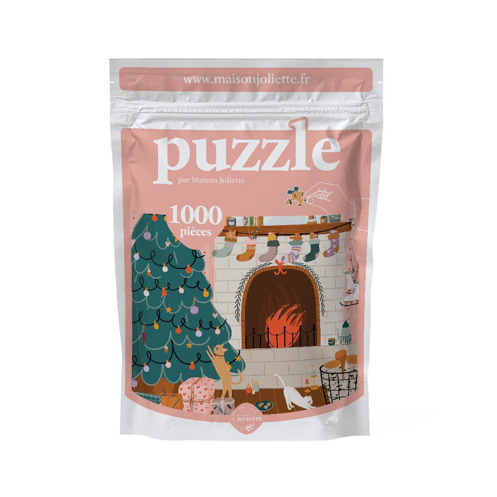 Puzzle 1000 pièces Au coin du feuMaison Joliette