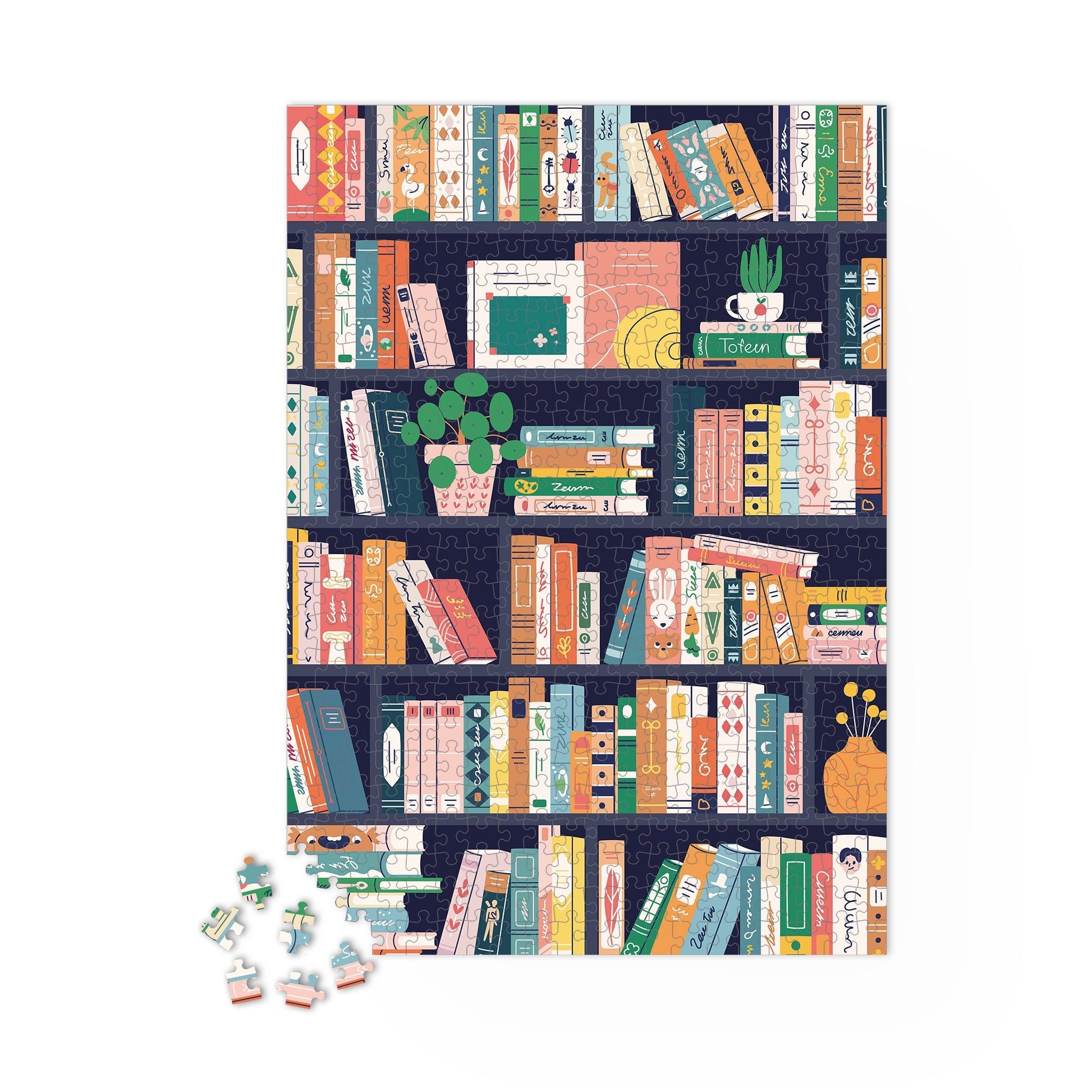 Puzzle 1000 pièces Book loversMaison Joliette
