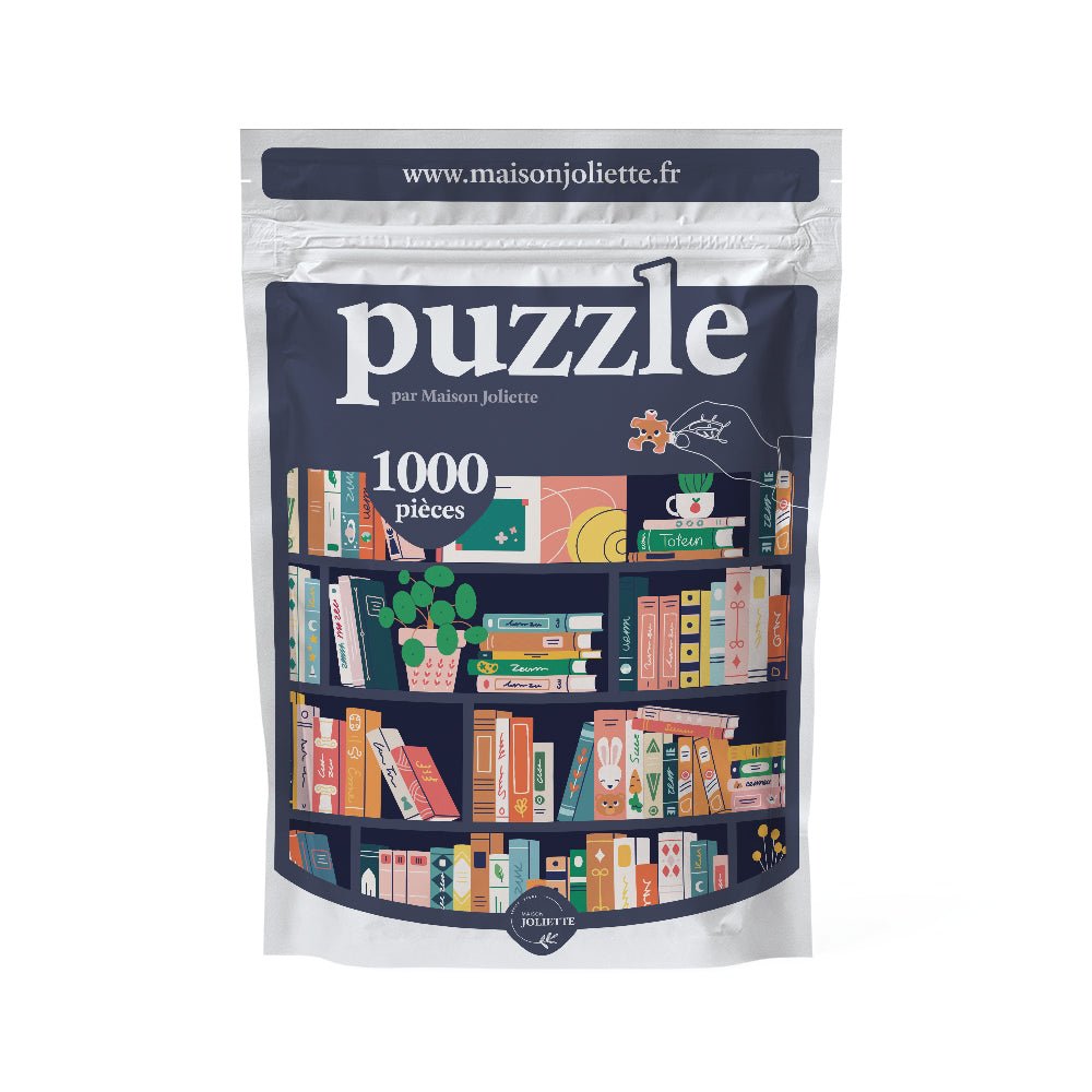 Puzzle 1000 pièces Book loversMaison Joliette