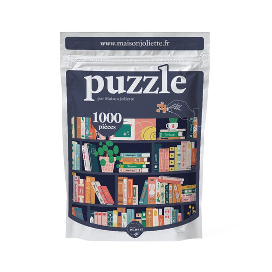 Puzzle 1000 pièces Book loversMaison Joliette