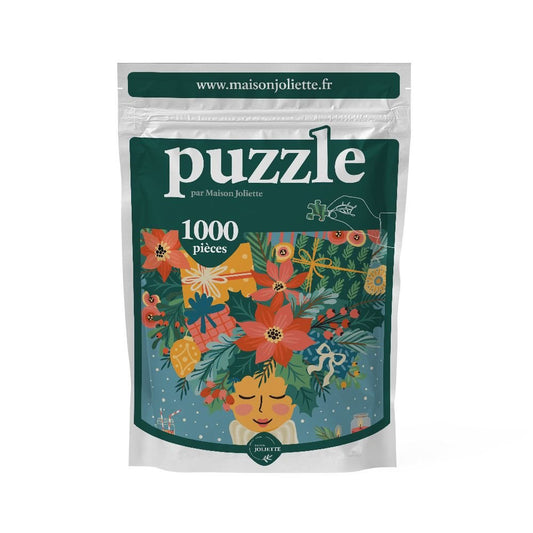 Puzzle 1000 pièces Esprit de NoëlMaison Joliette