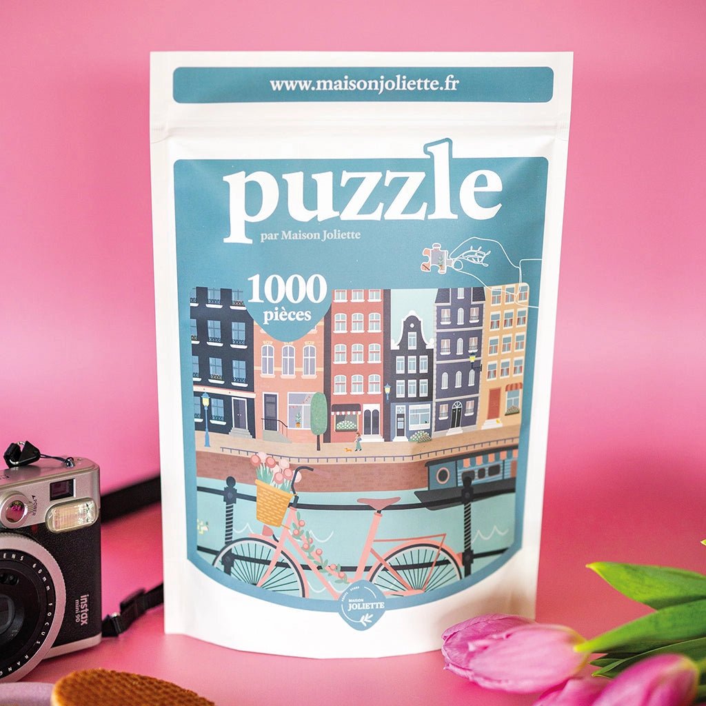 Puzzle 1000 pièces - Pédalons au fil de l'eauMaison Joliette