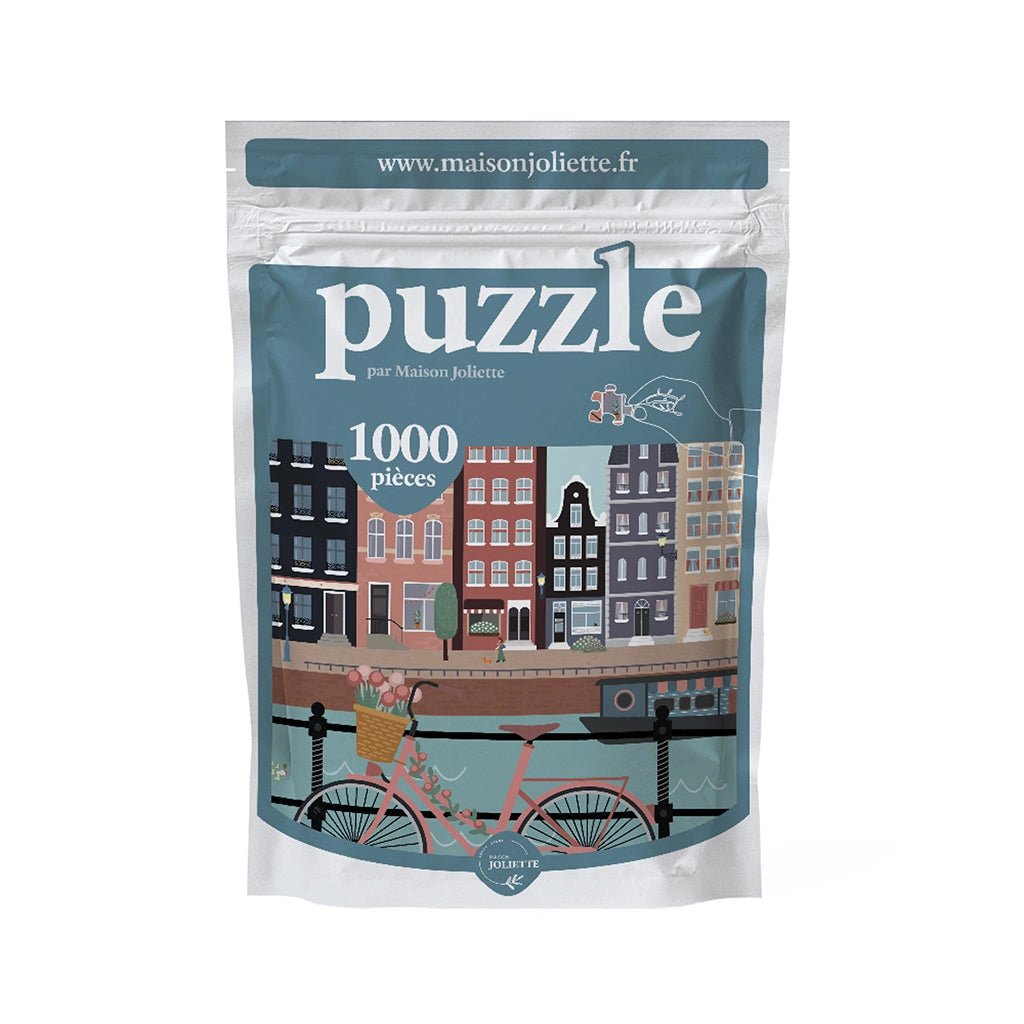Puzzle 1000 pièces - Pédalons au fil de l'eauMaison Joliette