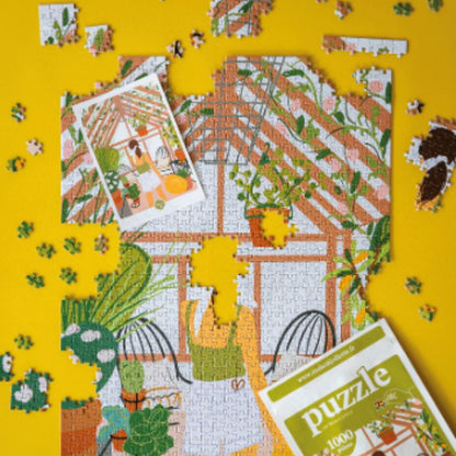 Puzzle 1000 pièces - Un dimanche à la campagneMaison Joliette