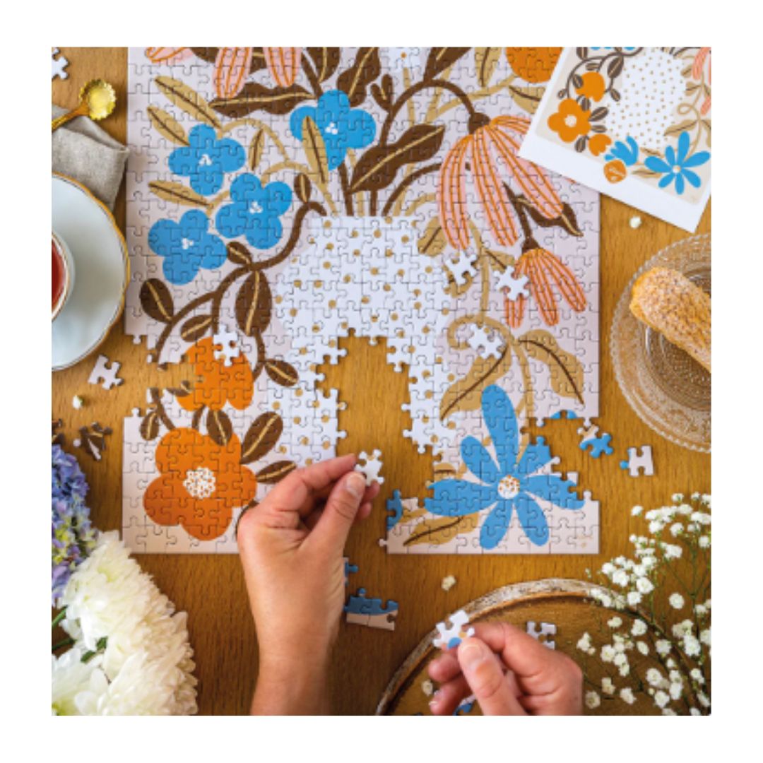 Puzzle 500 pièces - Myosotis & CapucineMaison Joliette