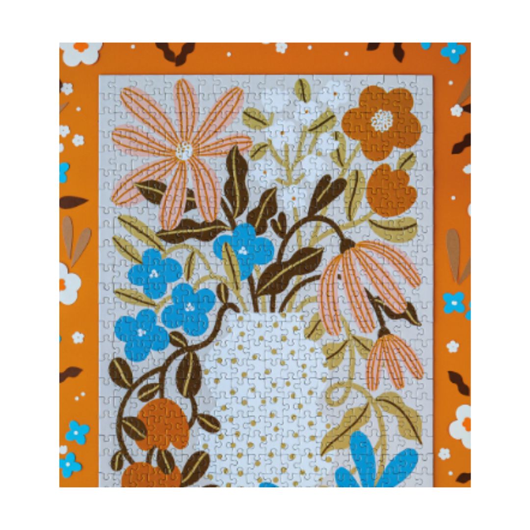 Puzzle 500 pièces - Myosotis & CapucineMaison Joliette