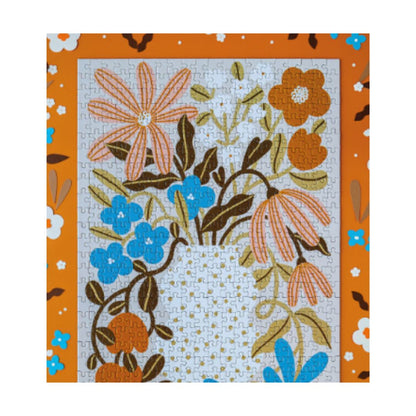 Puzzle 500 pièces - Myosotis & CapucineMaison Joliette