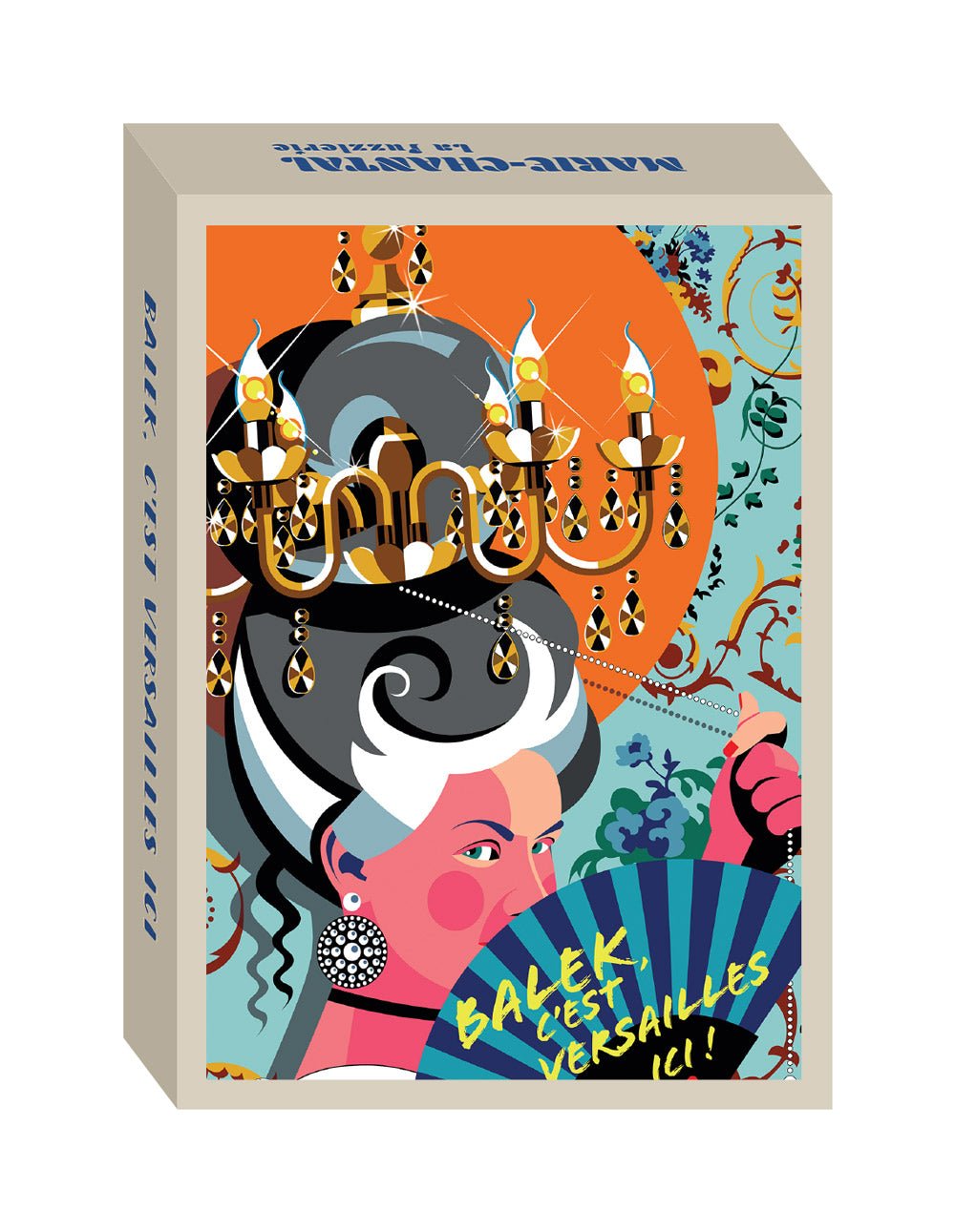 Mini puzzle 99 pièces Marie - Chantal - Balek, c'est Versailles iciMarie - Chantal