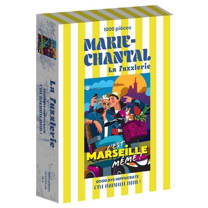 Puzzle 1000 Pièces - C'EST MARSEILLE MEME !Marie - Chantal
