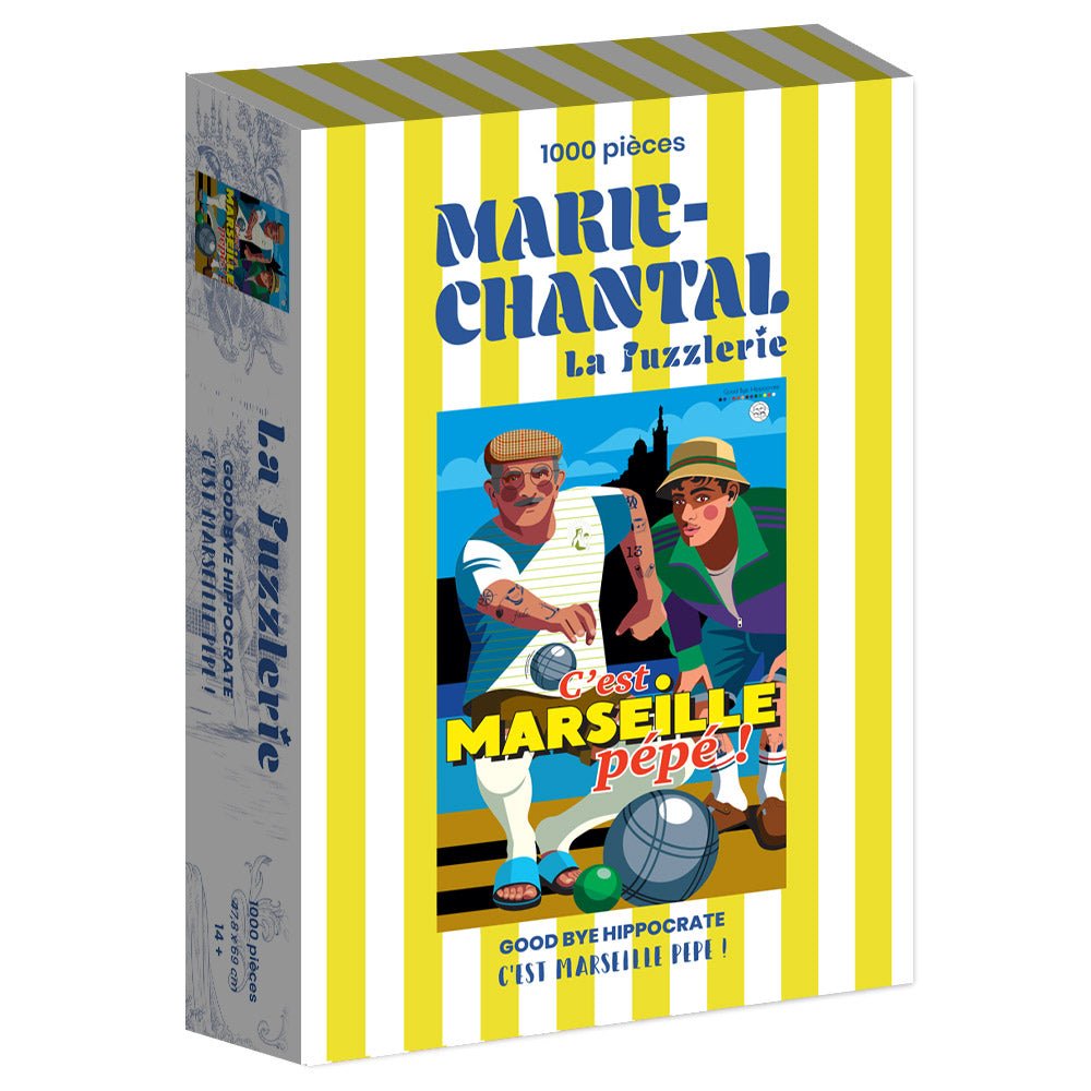 Puzzle 1000 Pièces - C'EST MARSEILLE PEPE !Marie - Chantal
