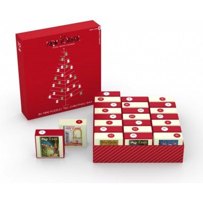 Puzzle 100 Pièces New York Puzzle Company - New Yorker Advent Calendar - 24 Mini PuzzlesNewYorkPuzzleCompany