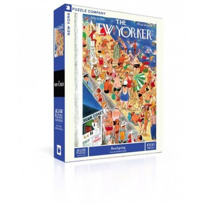 Puzzle 1000 Pièces New York Puzzle Company - The New Yorker - BeachgoingNewYorkPuzzleCompany