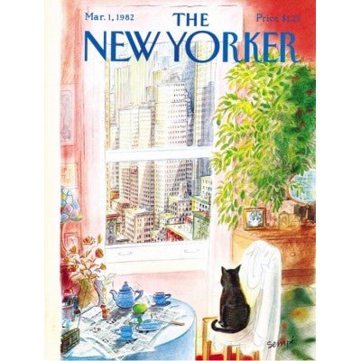 Puzzle 1000 Pièces New York Puzzle Company - The New Yorker - Cat's Eye ViewNewYorkPuzzleCompany