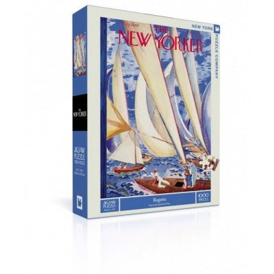 Puzzle 1000 Pièces New York Puzzle Company - The New Yorker - RegattaNewYorkPuzzleCompany