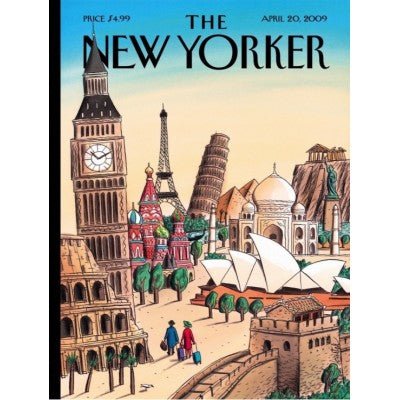 Puzzle 1000 Pièces New York Puzzle Company - The New Yorker - Ultimate DestinationNewYorkPuzzleCompany