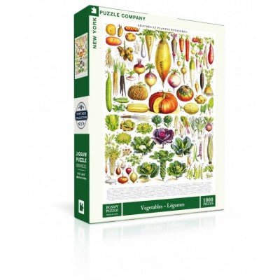 Puzzle 1000 Pièces New York Puzzle Company - Vegetables - LégumesNewYorkPuzzleCompany