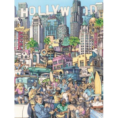 Puzzle 500 Pièces New York Puzzle Company - Pièces XXL - California DreamingNewYorkPuzzleCompany