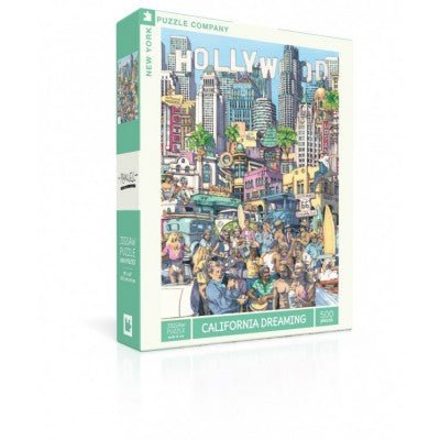 Puzzle 500 Pièces New York Puzzle Company - Pièces XXL - California DreamingNewYorkPuzzleCompany