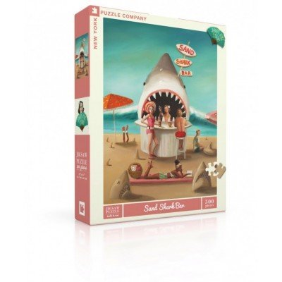 Puzzle 500 Pièces New York Puzzle Company - Pièces XXL - Sand Shark BarNewYorkPuzzleCompany