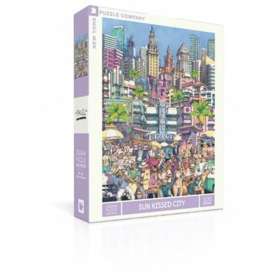Puzzle 500 Pièces New York Puzzle Company - Pièces XXL - Sun Kissed CityNewYorkPuzzleCompany