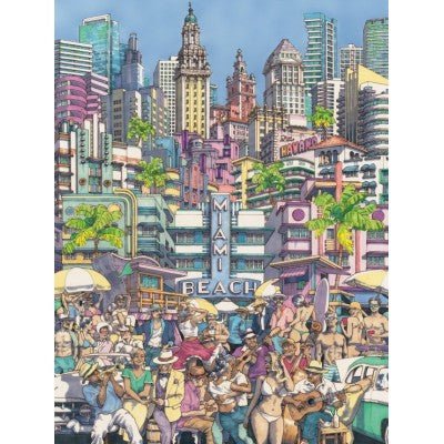 Puzzle 500 Pièces New York Puzzle Company - Pièces XXL - Sun Kissed CityNewYorkPuzzleCompany