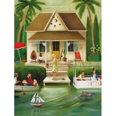 Puzzle 500 Pièces New York Puzzle Company - Splendid Summer HomeNewYorkPuzzleCompany