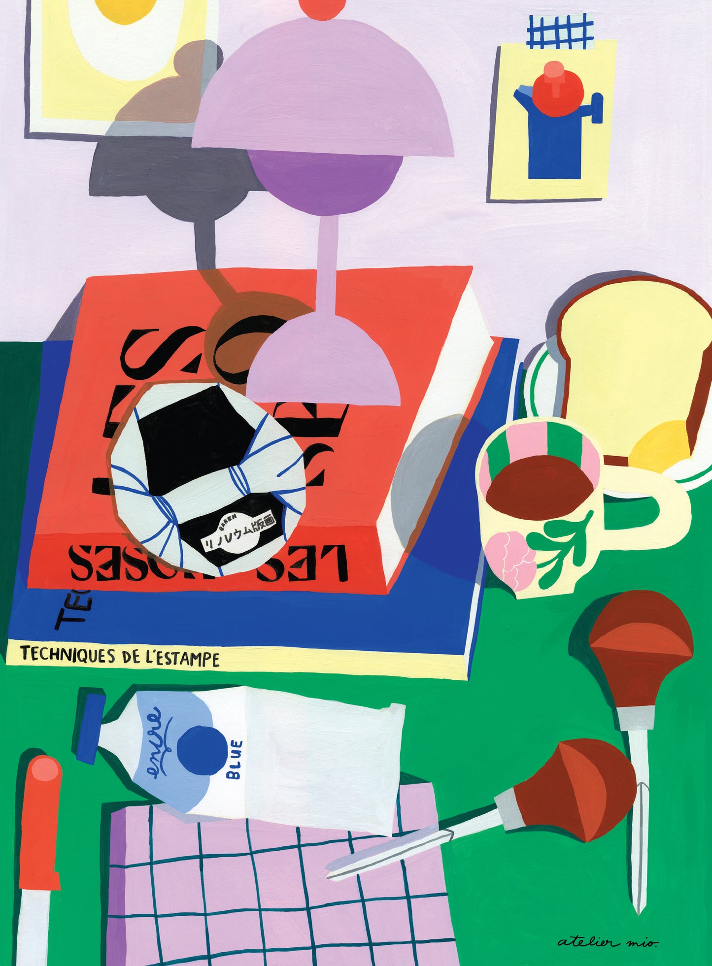 Puzzle 500 Pièces - L'atelier de linogravure