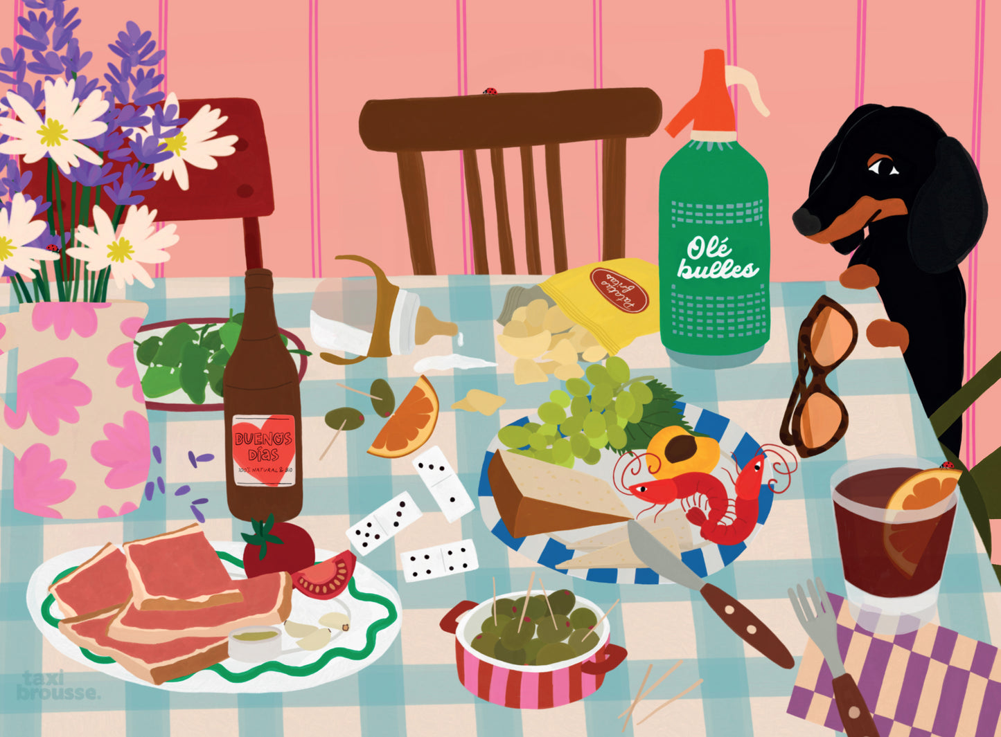 Puzzle 1000 Pièces - Tapas y amigos