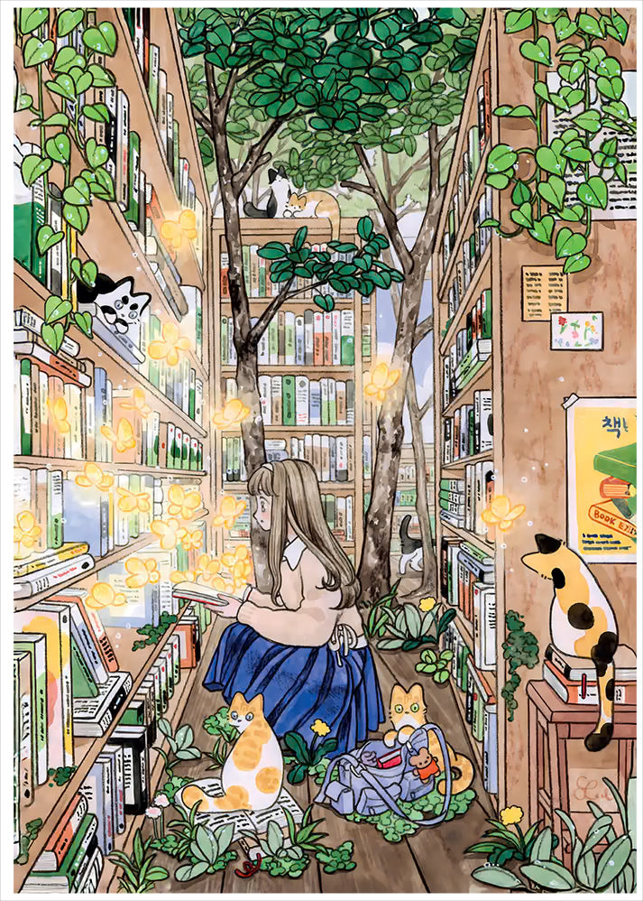 Puzzle 1000 Pièces - Dans la Forêt des Livres