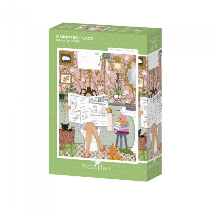 Mini Puzzle 96 Pièces Pieces & Peace - 5 Minutes' Peace - Pieces-Peace-F-00352