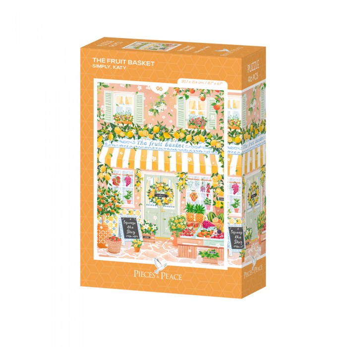Mini Puzzle 96 Pièces Pieces & Peace - The Fruit Basket - Pieces-Peace-F-00353