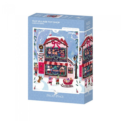 Mini Puzzle 96 Pièces Pieces & Peace - Old Village Toy Shop - Pieces-Peace-F-00355