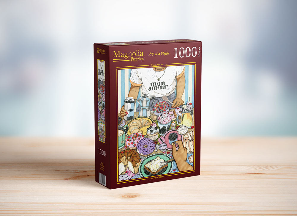 Puzzle 1000 Pièces - Mon Amour - Magnolia-3492