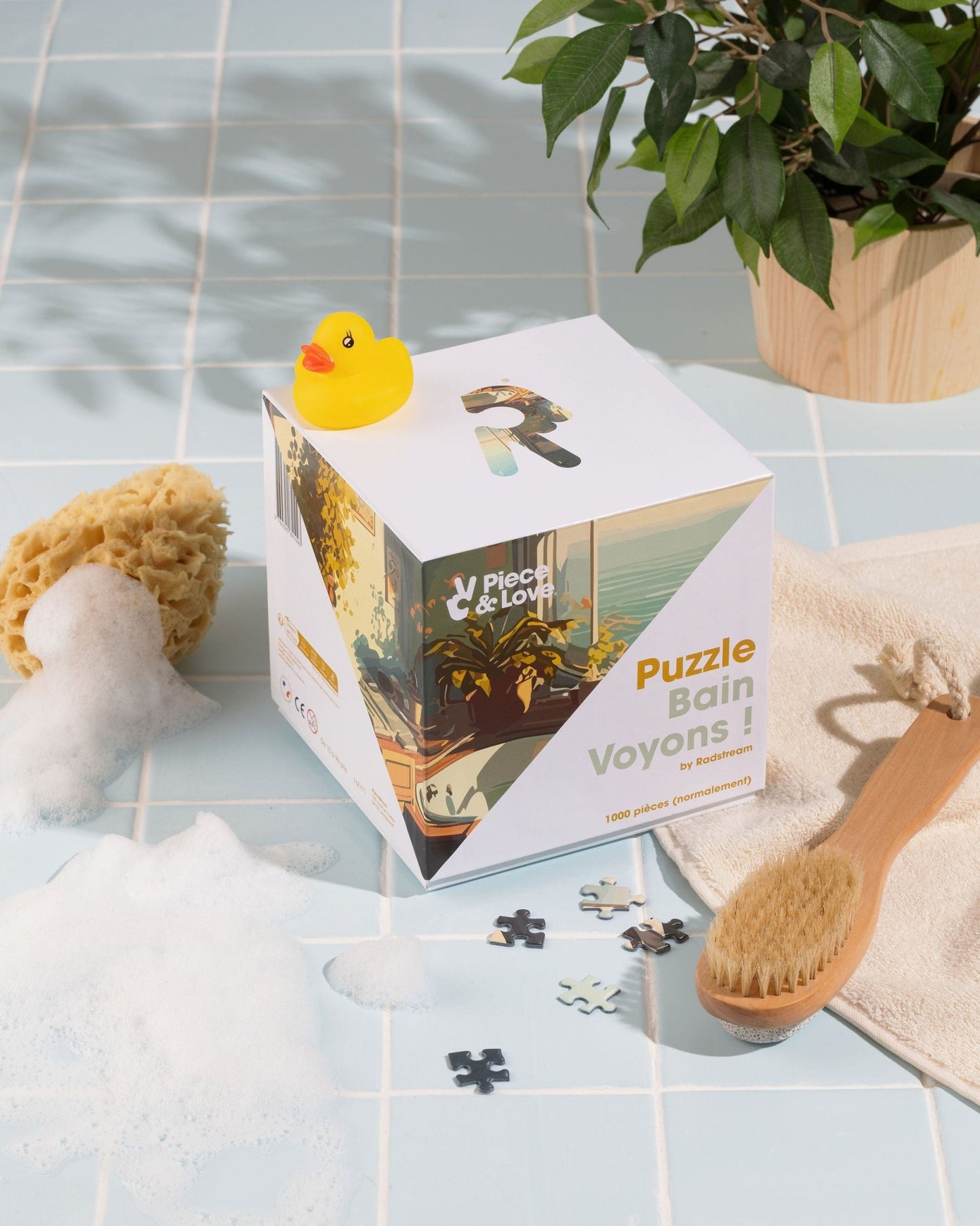 Puzzle 1000 pièces - Bain voyons !Piece & Love