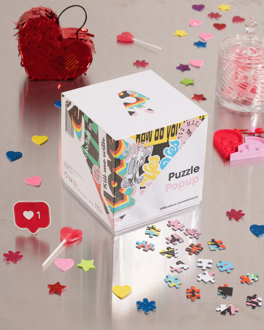 Puzzle 1000 pièces - PopupPiece & Love