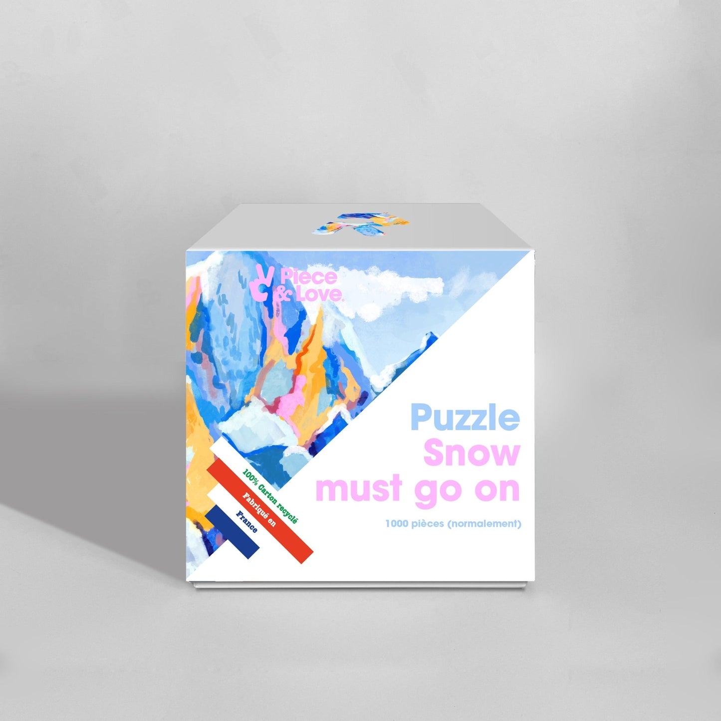 Puzzle 1000 pièces - Snow must go onPiece & Love