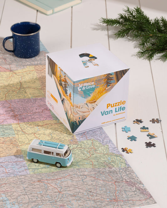 Puzzle 1000 pièces - Van life !Piece & Love