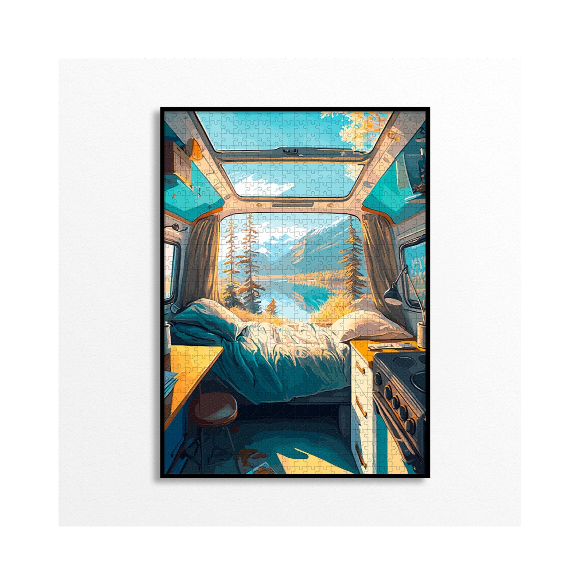 Puzzle 1000 pièces - Van life !Piece & Love