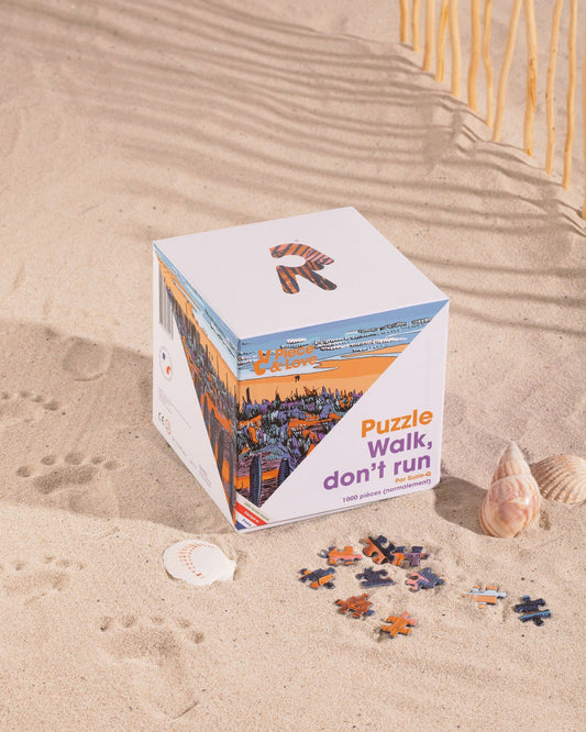 Puzzle 1000 pièces - Walk, don't runPiece & Love