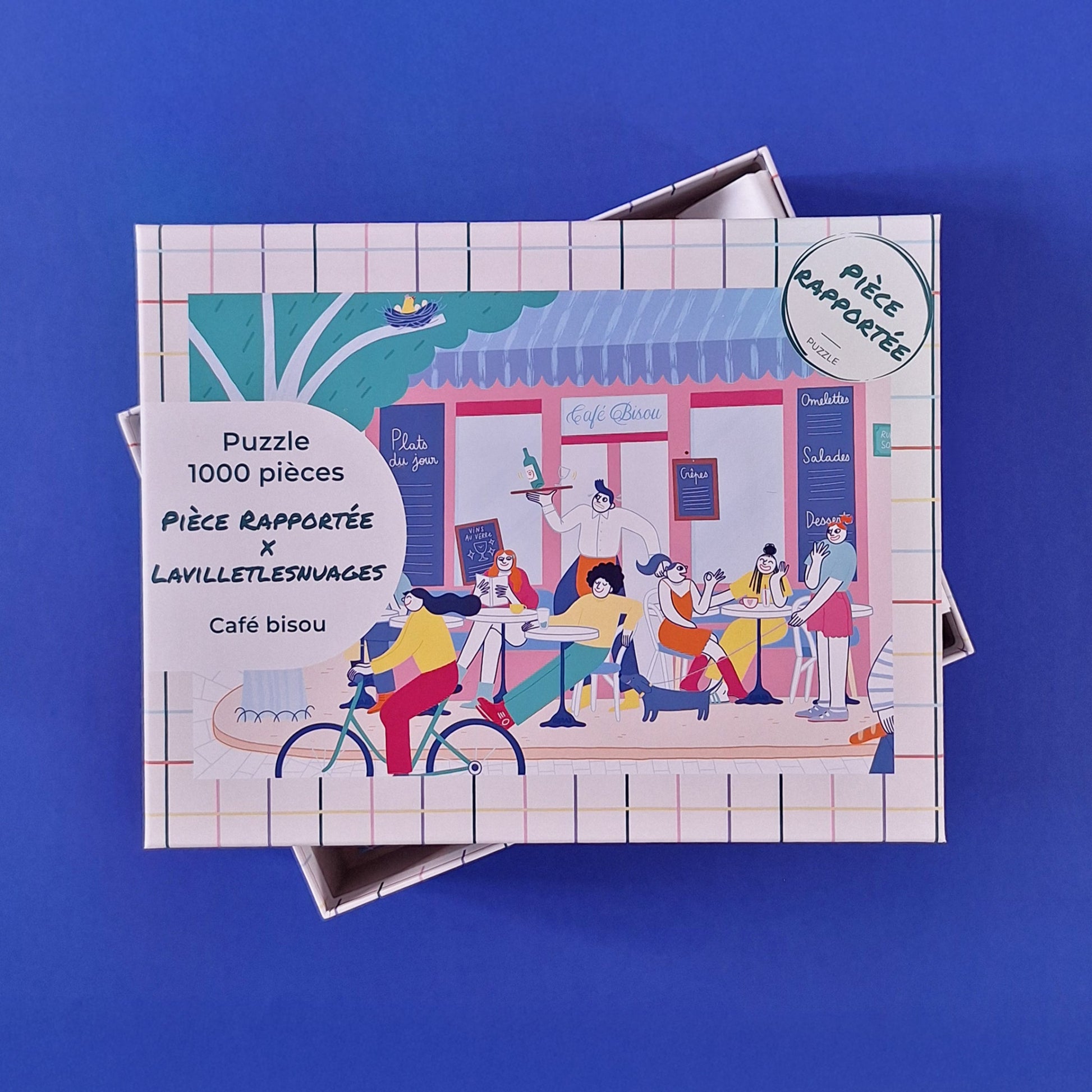 Puzzle 1000 Pièces - Café bisouPièce Rapportée