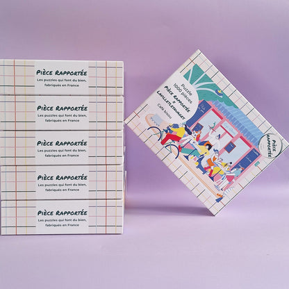 Puzzle 1000 Pièces - Café bisouPièce Rapportée