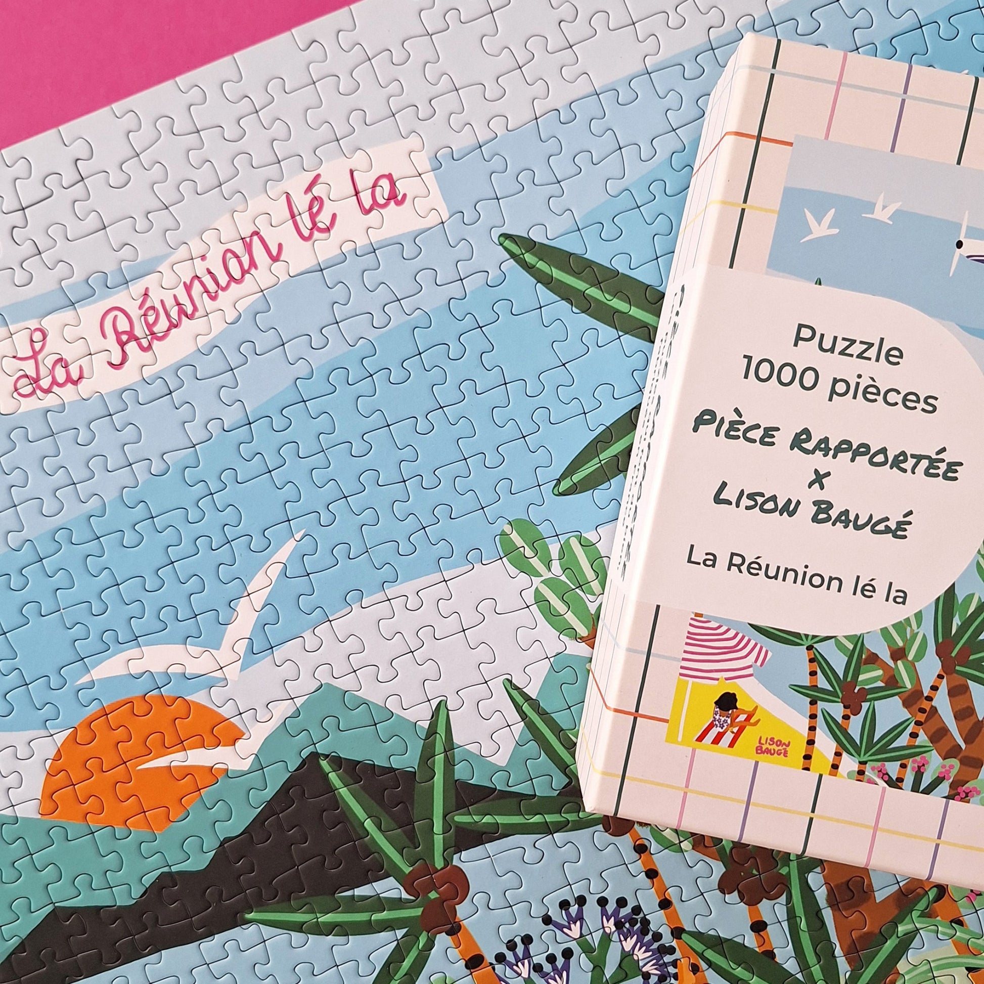 Puzzle 1000 Pièces - La Réunion lé laPièce Rapportée