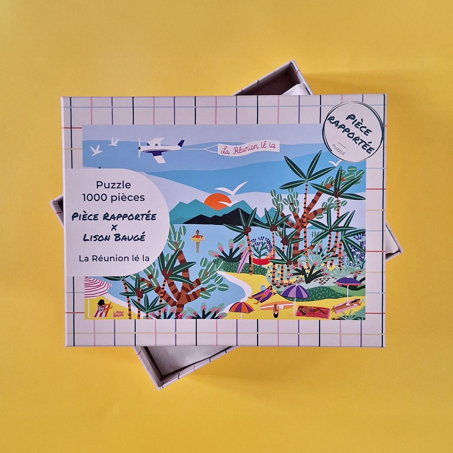 Puzzle 1000 Pièces - La Réunion lé laPièce Rapportée