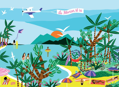 Puzzle 1000 Pièces - La Réunion lé laPièce Rapportée