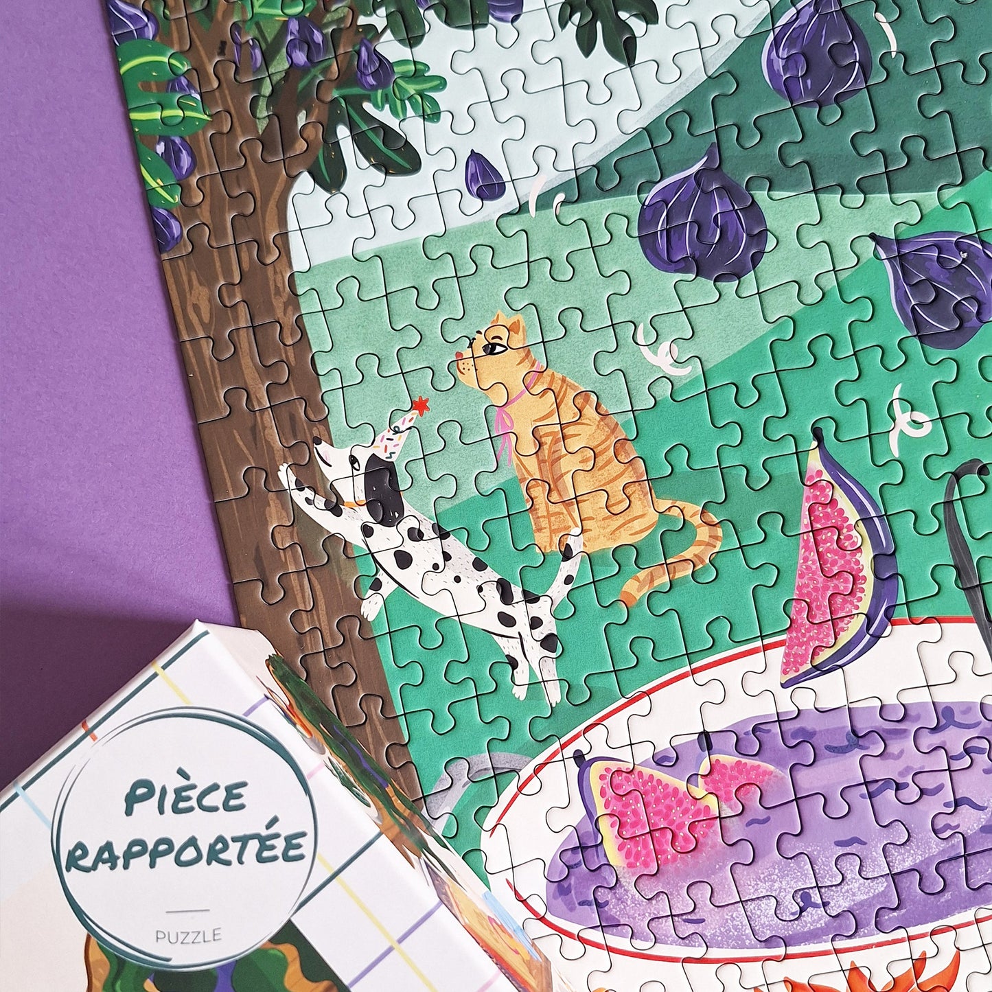 Puzzle 500 Pièces - Confiture de mon jardinPièce Rapportée