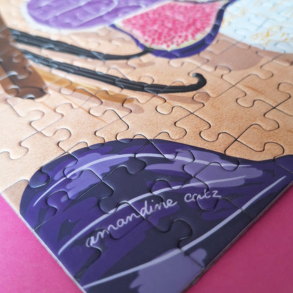Puzzle 500 Pièces - Confiture de mon jardinPièce Rapportée