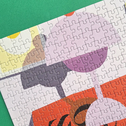 Puzzle 500 Pièces - L'atelier de linogravurePièce Rapportée