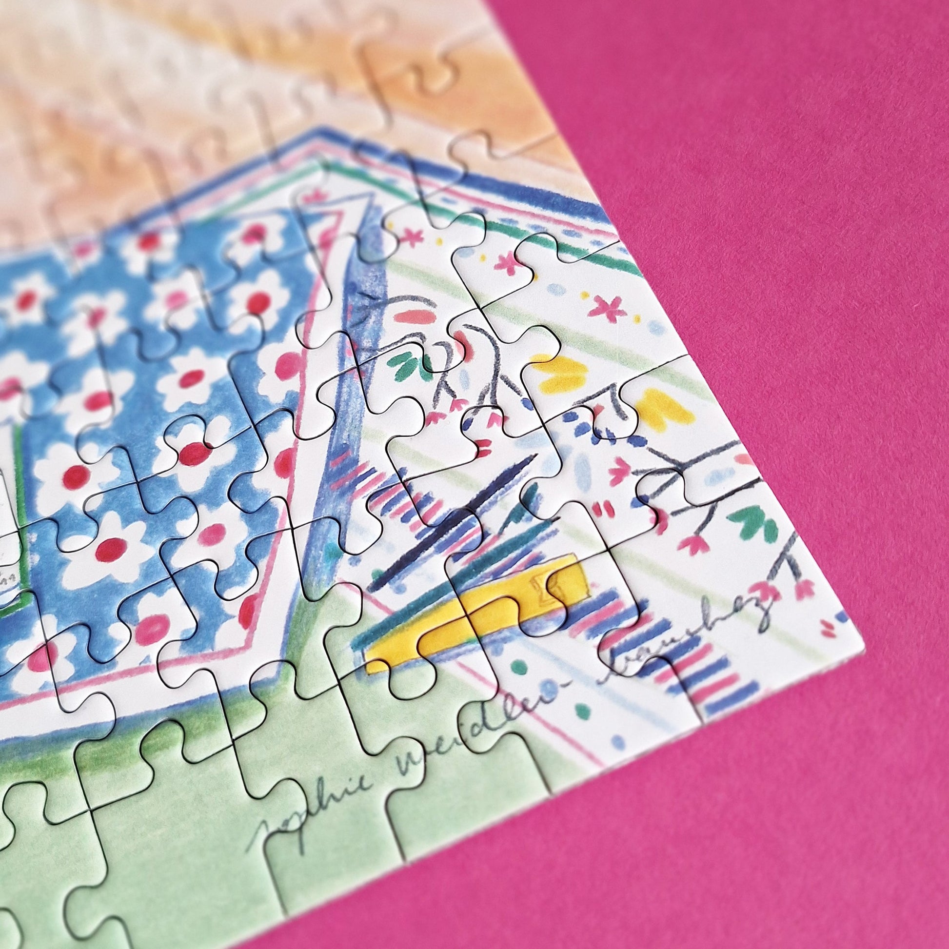 Puzzle 500 Pièces - Par la fenêtre, la merPièce Rapportée