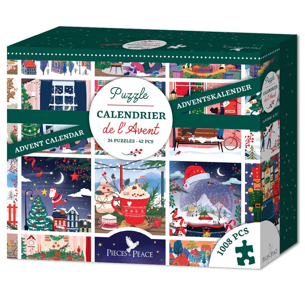 Calendrier de l'Avent Pieces & PeacePieces & Peace